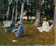 John Singer Sargent Sargent MonetPainting oil